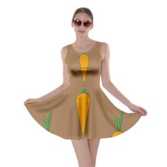 Healthy Fresh Carrot Skater Dress by HermanTelo