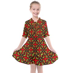 Rby-2-8 Kids  All Frills Chiffon Dress by ArtworkByPatrick