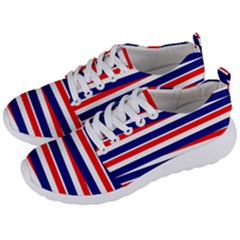 Patriotic Ribbons Men s Lightweight Sports Shoes by Mariart