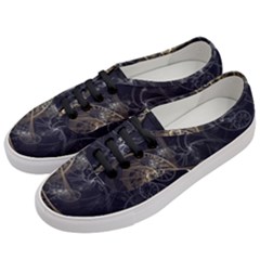 Fractal Abstract Rendering Women s Classic Low Top Sneakers by Bajindul