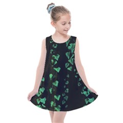 Botanical Dark Print Kids  Summer Dress by dflcprintsclothing