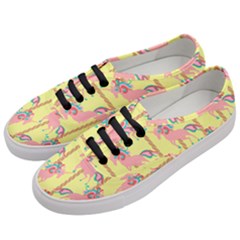 Unicorn Carousel Women s Classic Low Top Sneakers by VeataAtticus