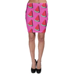 Fresh Watermelon Slices Bodycon Skirt by VeataAtticus