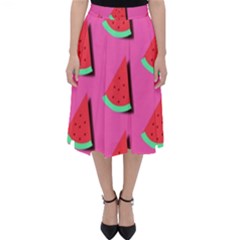 Fresh Watermelon Slices Classic Midi Skirt by VeataAtticus