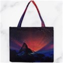 Matterhorn Switzerland Fantasy Aurora Mini Tote Bag View1