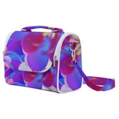 Colorful Abstract Design Pattern Satchel Shoulder Bag by Pakrebo