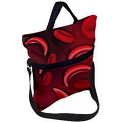 Cells All Over  Fold Over Handle Tote Bag by shawnstestimony