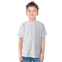 Binary Background Kids  Cotton Tee View1