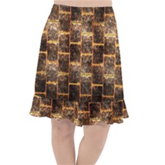 Wallpaper Iron Fishtail Chiffon Skirt by HermanTelo