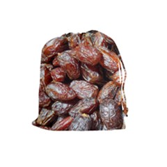 Dates Fruit Sweet Dry Food Drawstring Pouch (large) by Pakrebo