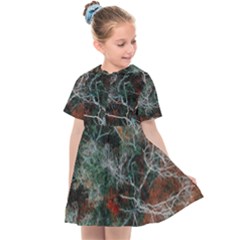 Aerial Photography Of Green Leafed Tree Kids  Sailor Dress by Pakrebo