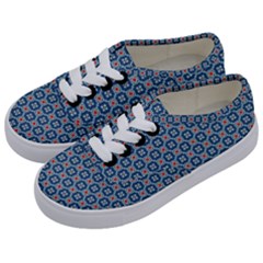 Geometric Tile Kids  Classic Low Top Sneakers by Mariart