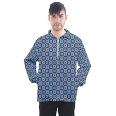 Geometric Tile Men s Half Zip Pullover by Mariart