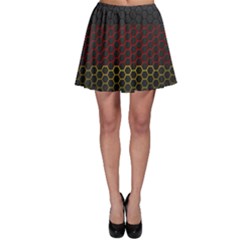 Germany Flag Hexagon Skater Skirt by HermanTelo