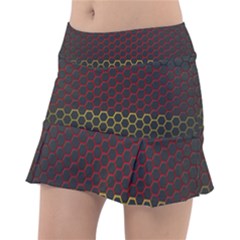 Germany Flag Hexagon Tennis Skirt by HermanTelo