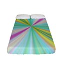 Background Burst Abstract Color Fitted Sheet (Full/ Double Size) View1