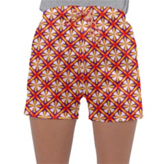 Hexagon Polygon Colorful Prismatic Sleepwear Shorts by HermanTelo