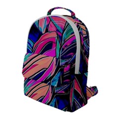 Tropical Leaves Resize 2000x2000 Same A3580b Flap Pocket Backpack (large) by Sobalvarro