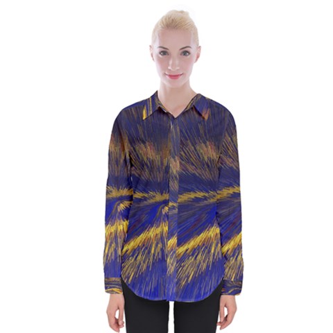 Bomb Background Pattern Explode Womens Long Sleeve Shirt by Mariart