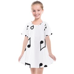 Piano Notes Music Kids  Smock Dress by HermanTelo