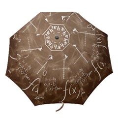 Mathematics Brown Folding Umbrellas by snowwhitegirl