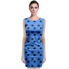 Blue Eyes Classic Sleeveless Midi Dress by snowwhitegirl