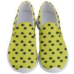 Yellow Eyes Men s Lightweight Slip Ons by snowwhitegirl