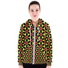 Pattern Texture Backgrounds Women s Zipper Hoodie by HermanTelo