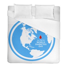 The World Day Of Struggle Against Diabet Duvet Cover (full/ Double Size) by Sudhe