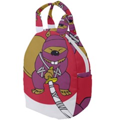 Ninja Beaver Animal Humor Joke Travel Backpacks by Sudhe