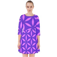 Purple Smock Dress by HermanTelo