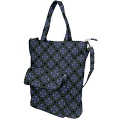 Pattern Design Shapes Shoulder Tote Bag by Simbadda