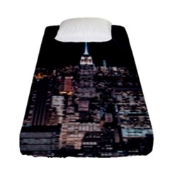 Architecture Buildings City Fitted Sheet (single Size) by Simbadda