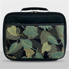 Autumn Fallen Leaves Dried Leaves Lunch Bag by Simbadda