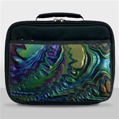 Fractal Art Background Image Lunch Bag by Simbadda