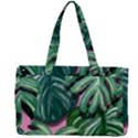 Painting Leaves Tropical Jungle Canvas Work Bag View2