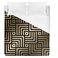 Geometric Pattern   Seamless Luxury Gold Vector Duvet Cover (queen Size) by Sudhe