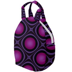 Abstract Background Design Purple Travel Backpacks by Sudhe