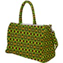 Background Pattern Geometrical Duffel Travel Bag View1