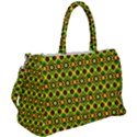 Background Pattern Geometrical Duffel Travel Bag View2