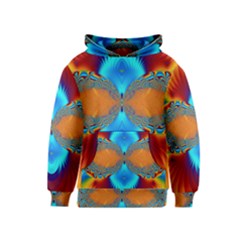 Artwork Digital Art Fractal Colors Kids  Pullover Hoodie by Pakrebo