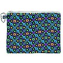 Have Fun Multicolored Text Pattern Canvas Cosmetic Bag (XXL) View1