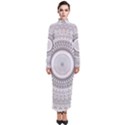 Pattern Design Pretty Cool Art Turtleneck Maxi Dress View1