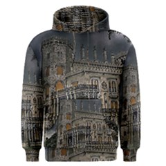 Castle Mansion Architecture House Men s Pullover Hoodie by Wegoenart