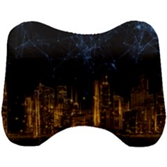 Architecture Buildings City Head Support Cushion by Wegoenart