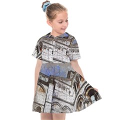 Building Architecture Columns Kids  Sailor Dress by Wegoenart