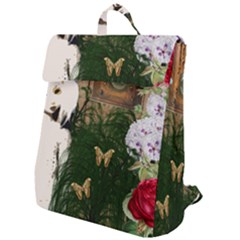 Vintage Llorona Collage Flap Top Backpack by snowwhitegirl