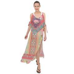 Bohemian  Maxi Chiffon Cover Up Dress by flowerland