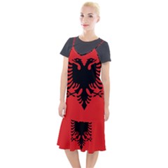 Albania Flag Camis Fishtail Dress by FlagGallery