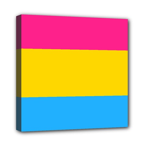 Pansexual Pride Flag Mini Canvas 8  X 8  (stretched) by lgbtnation